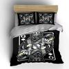 Queen of Spades design. Bedding sets Duvet cover sets Duvet covers Pillowcases(1 * Duvet Cover 2 * Pillowcases without duvet insert)
