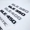 2017 Letras Emblema Emblema para Mercedes Benz GLE250d GLE300d GLE350d GLE400 GLE450 4Matic Estilo de Carro Porta-malas Placa de Identificação Adesivo