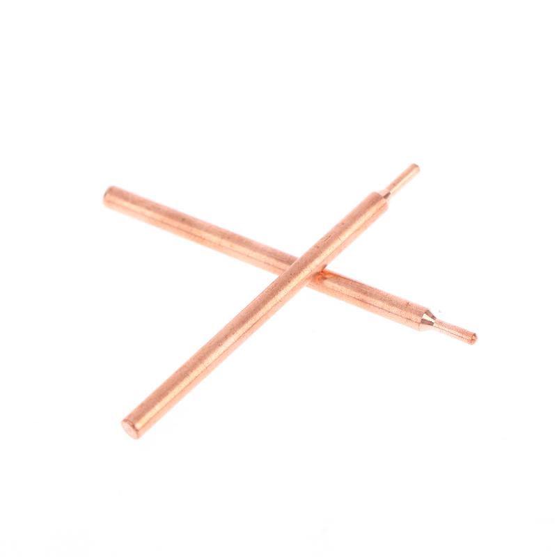 2/5/10Pcs 3Mm Purple Copper Oxide Electrode Head 18650 Power Battery Double Head Spot Welding Needle