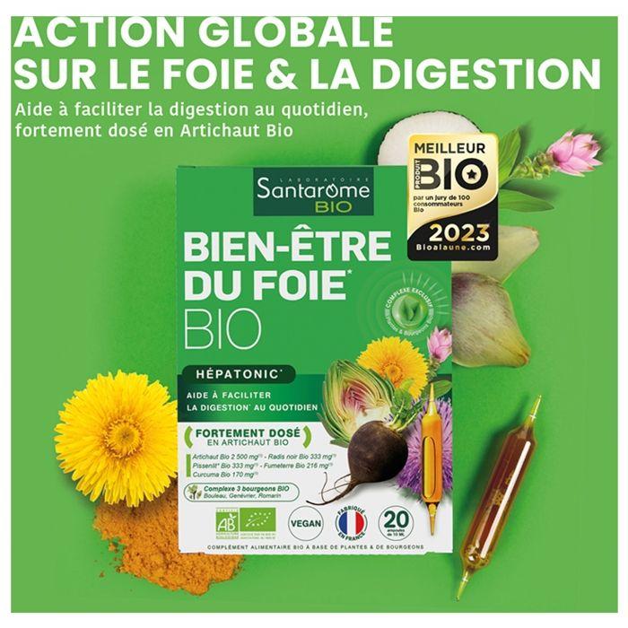 Santarome Bio Bien-Etre du Foie 20 ampoules