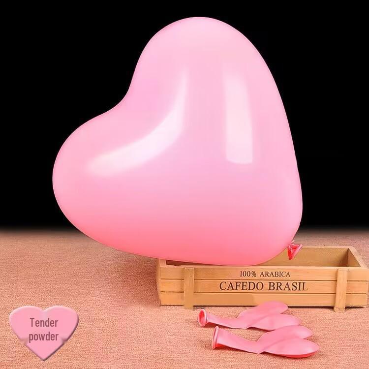Cross Love Heart Balloons: 6-inch, 10-inch, 12-inch Heart-Shaped Balloons for Weddings and Birthdays