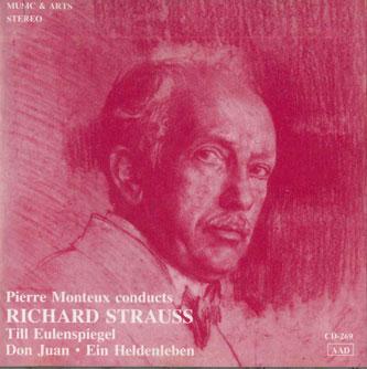 

CD P. MONTEUX - R.strauss Ein Heldenleben Don Juan CD269 NIPPON COLUMBIA Japan Classical Used