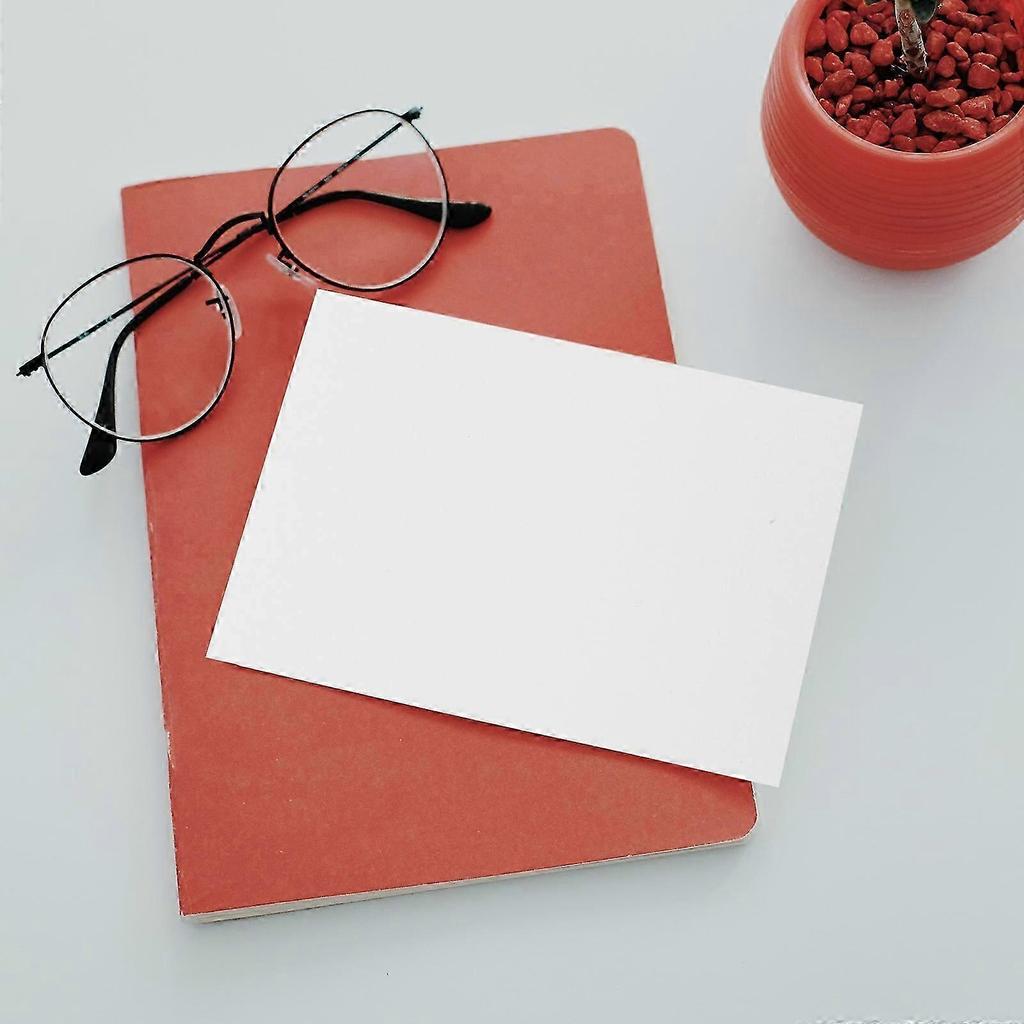 Thickened Blank Cards Blank Greeting Cards Recording Plans Children 14.5X10cm Paperboard 240Pcs