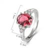 Sace Gems Classic Copper Alloy Zircon Ring Ladies Jewelry Wedding Promise Party Gift