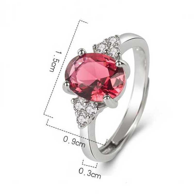 Sace Gems Classic Copper Alloy Zircon Ring Ladies Jewelry Wedding Promise Party Gift