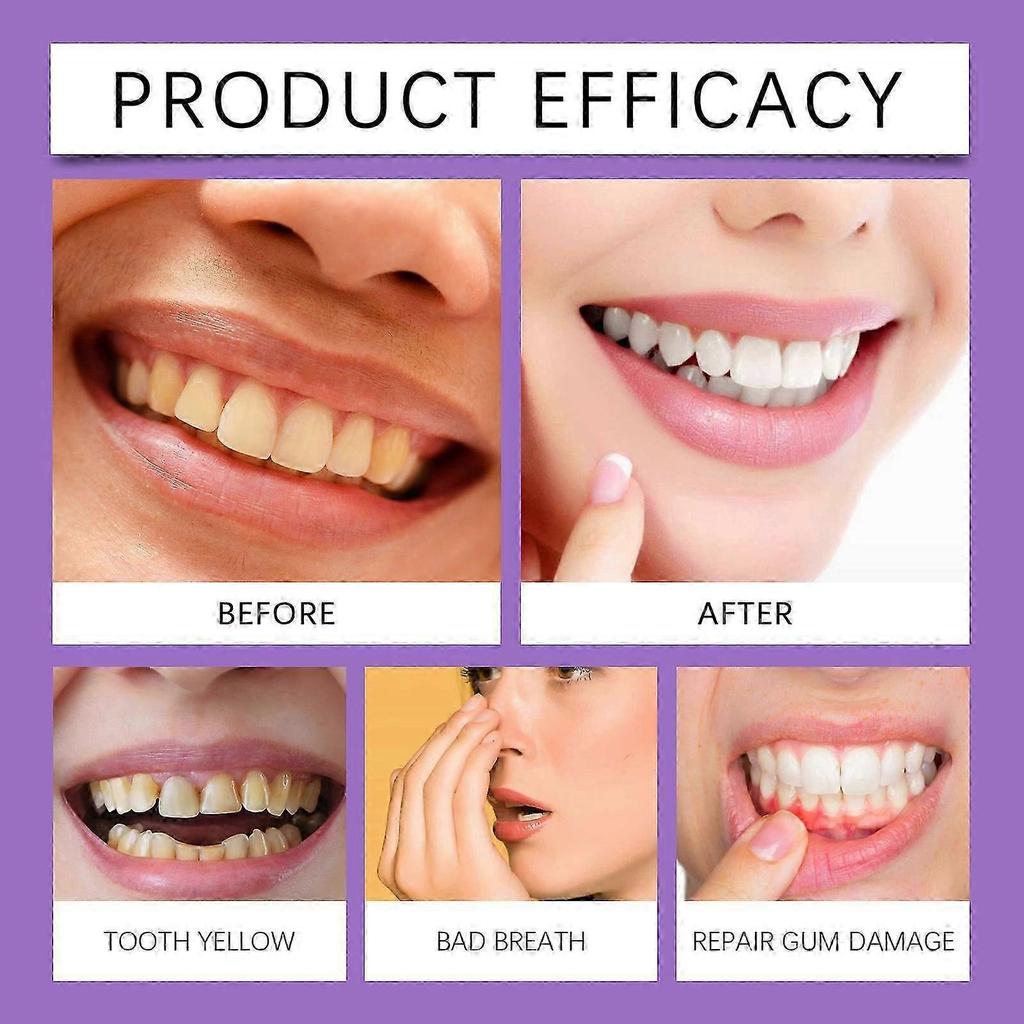 Purple Luxe Toothpaste, Multi-Effect Cleaning Toothpaste