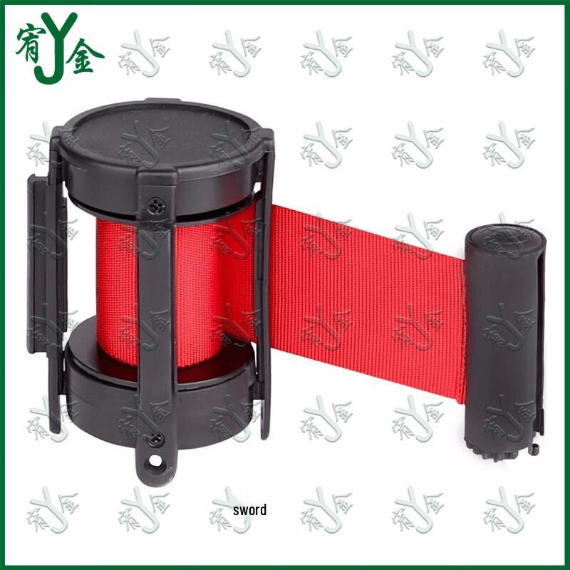 Retractable Queue Barrier Pole