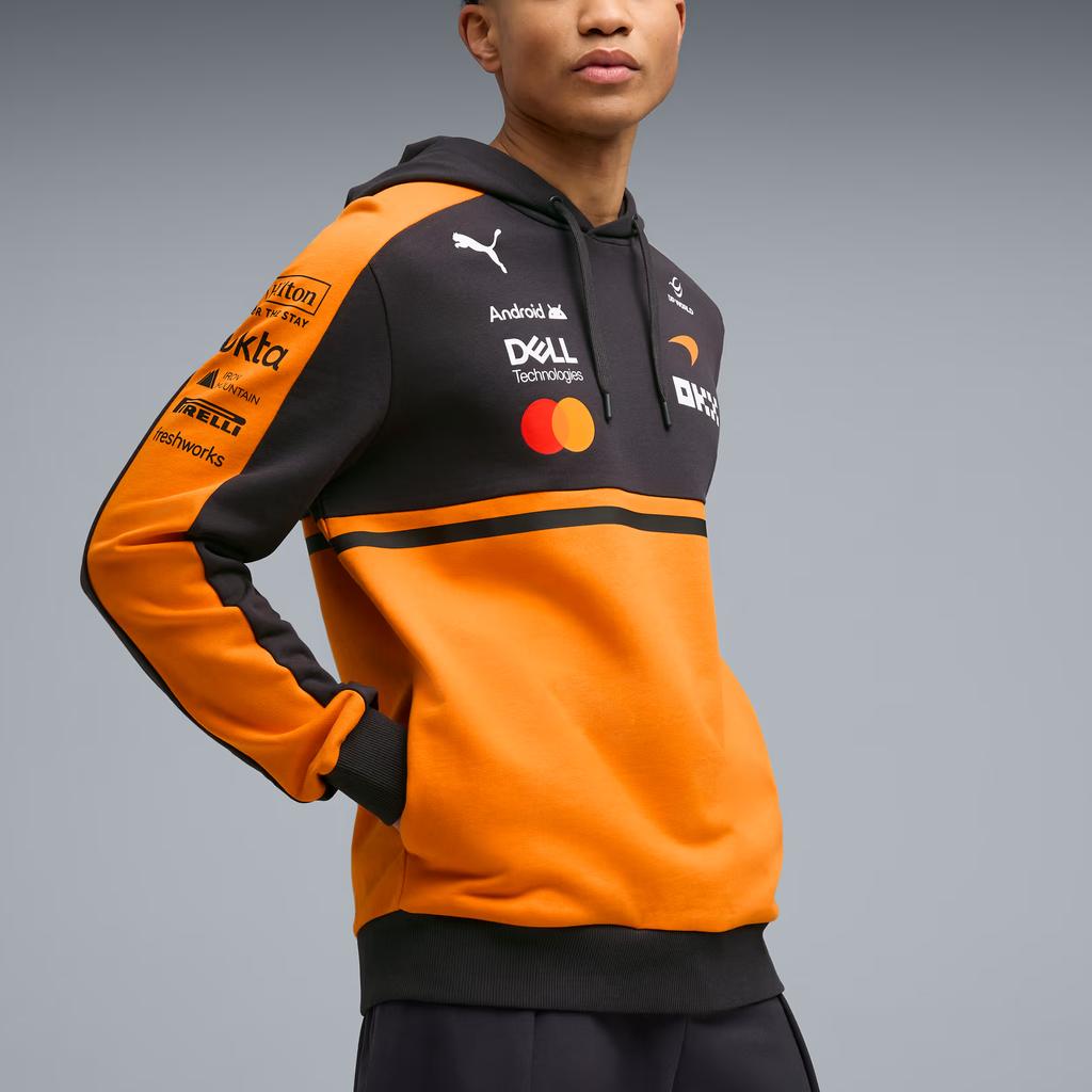 Puma X McLaren Replica Racing Color Block Hoodie Men hoodies 713950-01