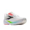 Brooks Ghost 17 2E Wide White Pink Clay Gecko Men Sneakers 110442-2E-112