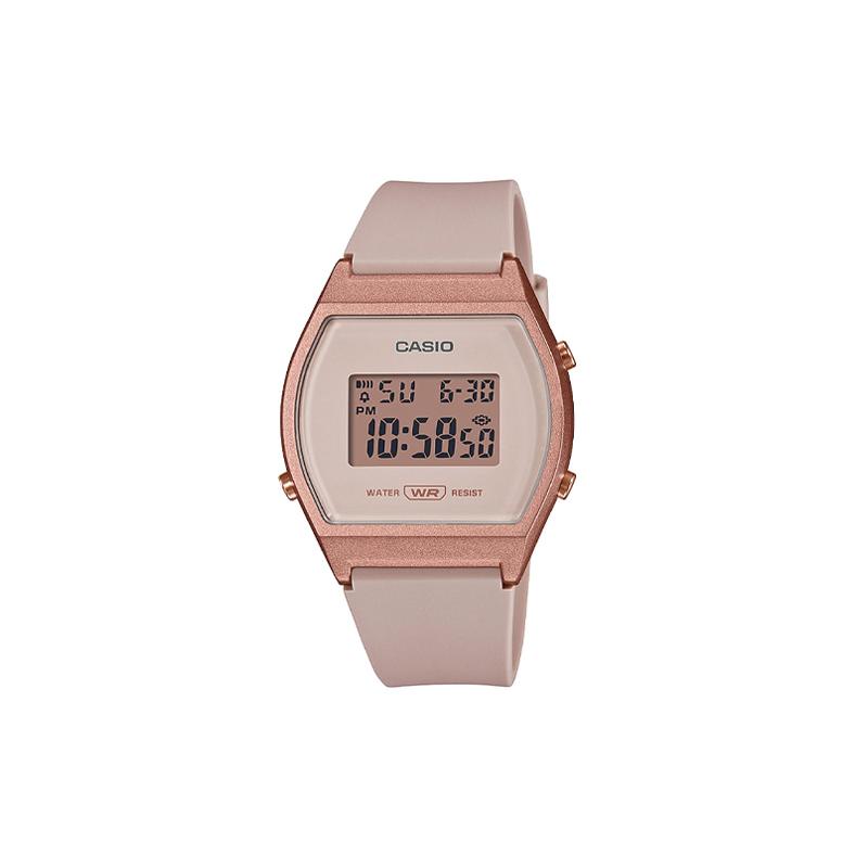 

Casio VINTAGE Series-L Digital Display Trendy Fashion Classic Quartz Movement Resin Strap Japanese and Korean Watch Women s Watch Pink LW-204-4ADF розовый