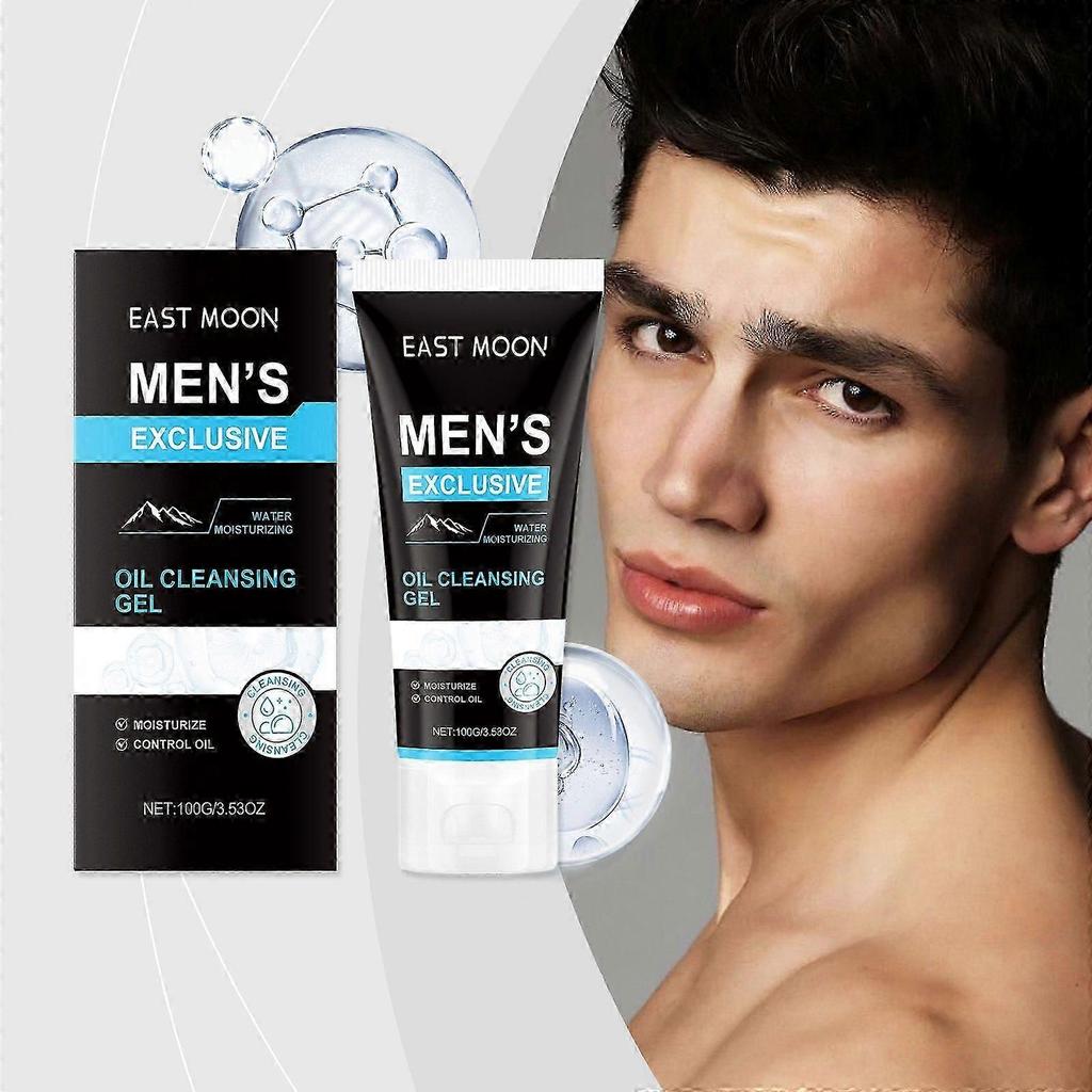2025 Latest Model  For Men Oil Control Cleansing Gel Gentle Clean, Free Of Tight