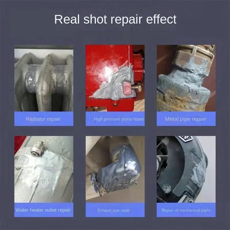 Strong Caster Glue Cold Welding Stainless Steel Aluminum Alloy Metal Repair Radiator Tanks Strong High Temperature Resistance