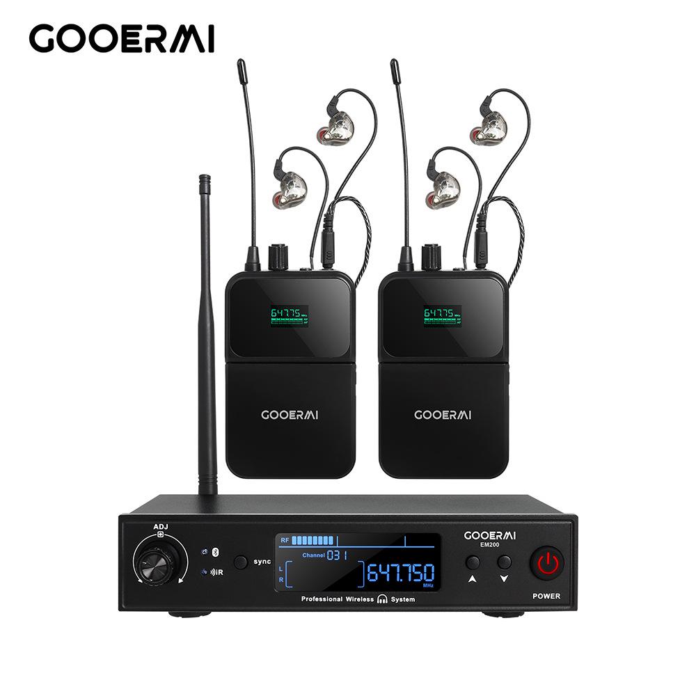

EM200 UHF Бездротовий внутрішньовушний монітор з Bluetooth для професійних сценічних виступів