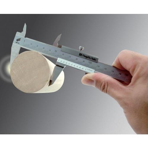 Niigata Seiki SK Silver M-Type Standard Caliper, Quick Step Scale, 150mm, GVC-15KD