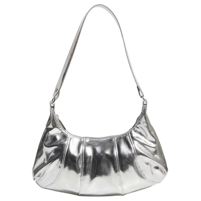 Adidas Oryginalna torebka PU, torba na ramię damska srebrna Adidas KC2771