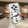 Cute Panda Funny Soft Phone Cover Case for Xiaomi Poco X3 Pro X3 NFC