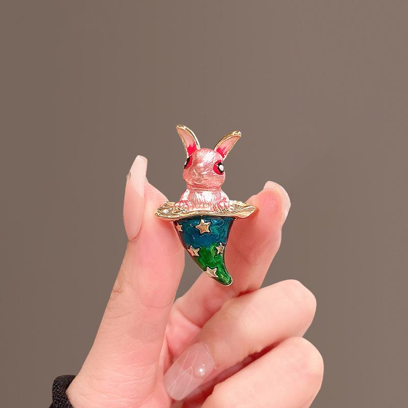 Elegant Wheat Ear Alloy Brooch: High-Grade Pin for Coats and Suits