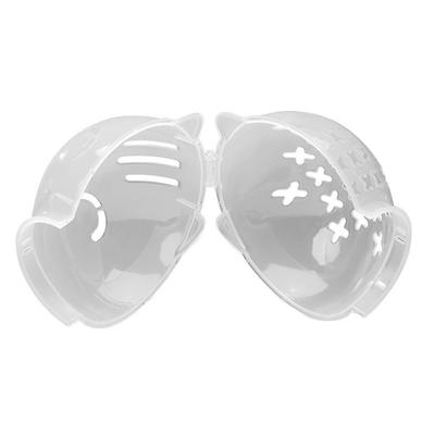 Cat Helmet For Grooming Transparent Head Cover Adjustable Kitten Astronaut Helmet Shaving Pet Tools Guard Muzzle Chewing For Cat