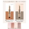 GECOMO Double Headed Multifunctional Makeup Stick, Highlight Shadow, Matte Brightening Face No Shadow 2-in-1, (02# Natural Color)