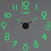 2D/3D Large Roman Numeral Acrylic Mirror Wall Clock Sticker Fashion DIY Quartz Clocks Watch Home Decoration Living Room Stickers
