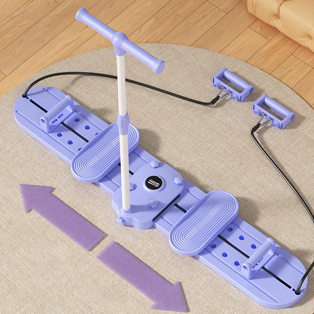 Fitness Ski Machine Foldable Ski Trainer Multi-Function Pelvic Floor Muscle Exercise Equipment Non Slip for Full Body Workout