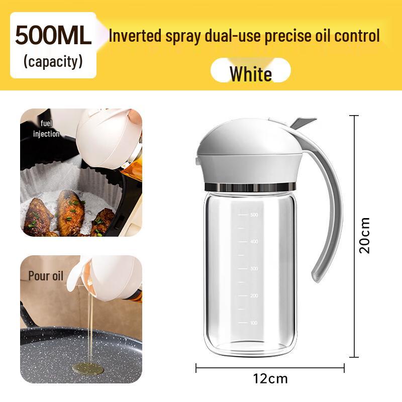 

Zhi Shi Glass Oil Spray & Pour Bottle