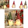 Rudolph Christmas Light Up Sled Plush Toy With Long Beard For Holiday Decor