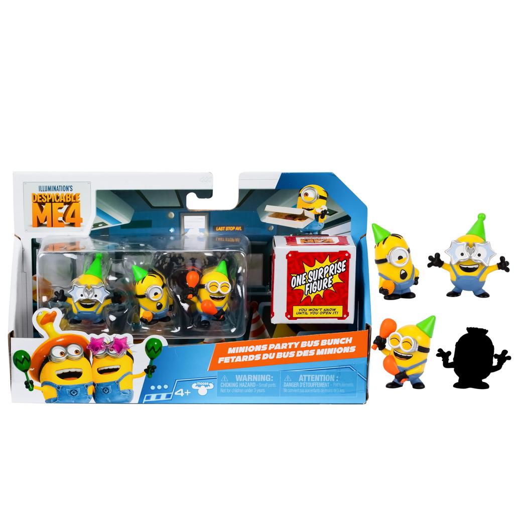 Minions Kawada Minion Minifigure Party Bus Set 59294