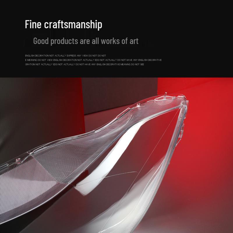 Compatible Headlight Lens Cover for Maserati Ghibli - Front & Back Shell