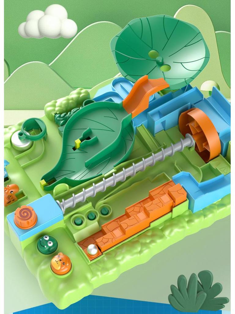 Little Bay Adventure Maze Marble Run Toy for Kids