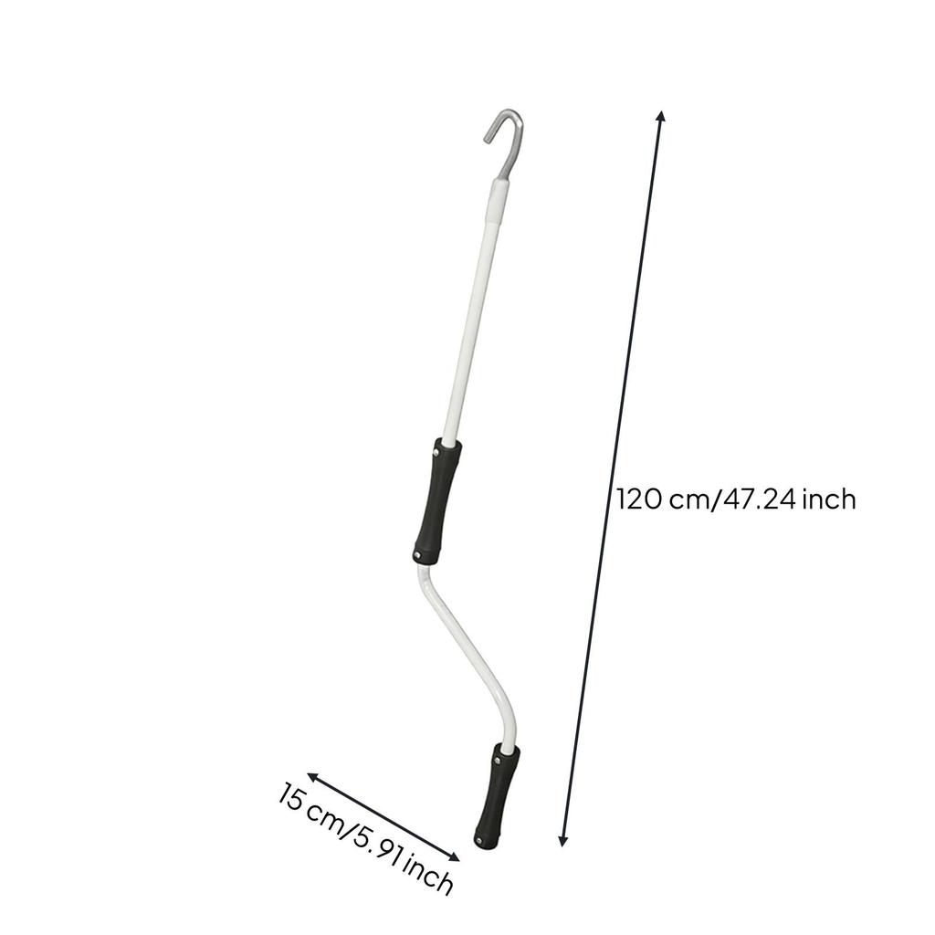 Long-Reach Awning Crank Handle Efficient, Rod, for Shopfront