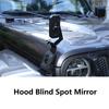 Hood Blind Spot Mirror Reversing Mirror for Jeep Wrangler JK 2007-2017 JL Gladiator JT 2018-2020 Accessories Right Side