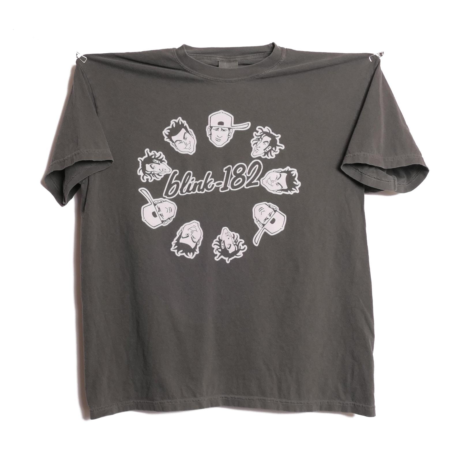 Blink 182 Mark Tom Travis Show Tee Shirt Enema Of The State Live Album Dude Ranch Pop Punk Emo Rock n Roll Warped Tour - XL S