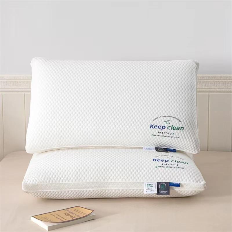 High Elasticity Pillow Soft Neck Protection Single Sleeping Pillow Hotel Home Furnishings 48-74