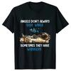 Unisex Blouse Funny Animal Jokes Cartoon Tshirts Angels Dont Always Have Wings Graphic Female Clothing Unisex Tee Shirts Tops