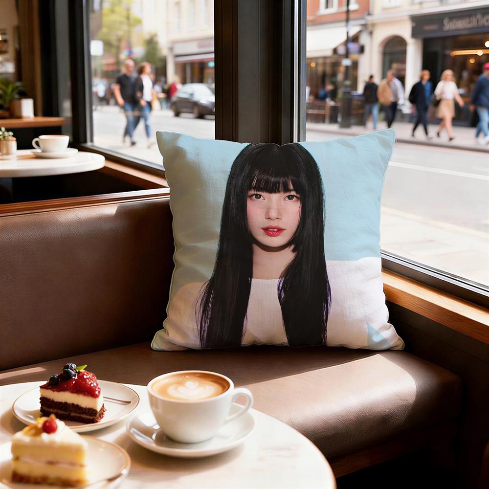 

celebrity Bae Suzy Cushion Cover Decorative Cushion Cushions Covers Cover Sofa 50x50 Pillow 4 Piece 45x45 40x40 Pillowcase 30X30cm
