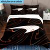 3PCS Mc-laren Printed 3PCS Bedding Set, Includes A Duvet Cover and Two Pillowcases for Bedroom, Suitable for All Seasons Fan Gifts
