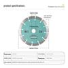 163 Diamond Blade for Granite Cutting and Wall Grooving – Sharp, Widened Stone Carving Saw