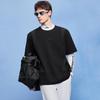 J.Lindeberg Men's Spliced Loose Drop-Shoulder Sport T-Shirt