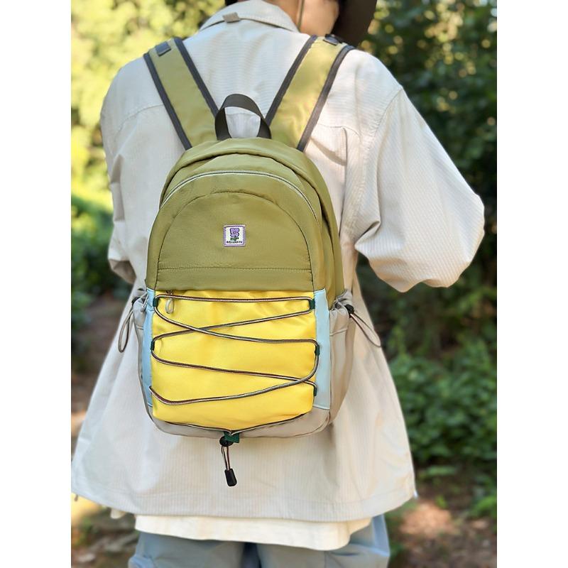 

Легкий уличный альпинистский рюкзак спортивный универсальный рюкзак женский повседневный компьютерный рюкзак контрастного цвета школьный рюкзак для студента колледжа тренд