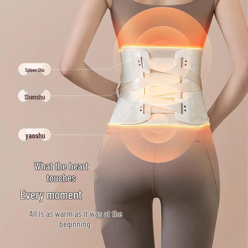 CLORIS Wireless EMS Waist Massager with Heat Therapy CN plug (adapter included)
