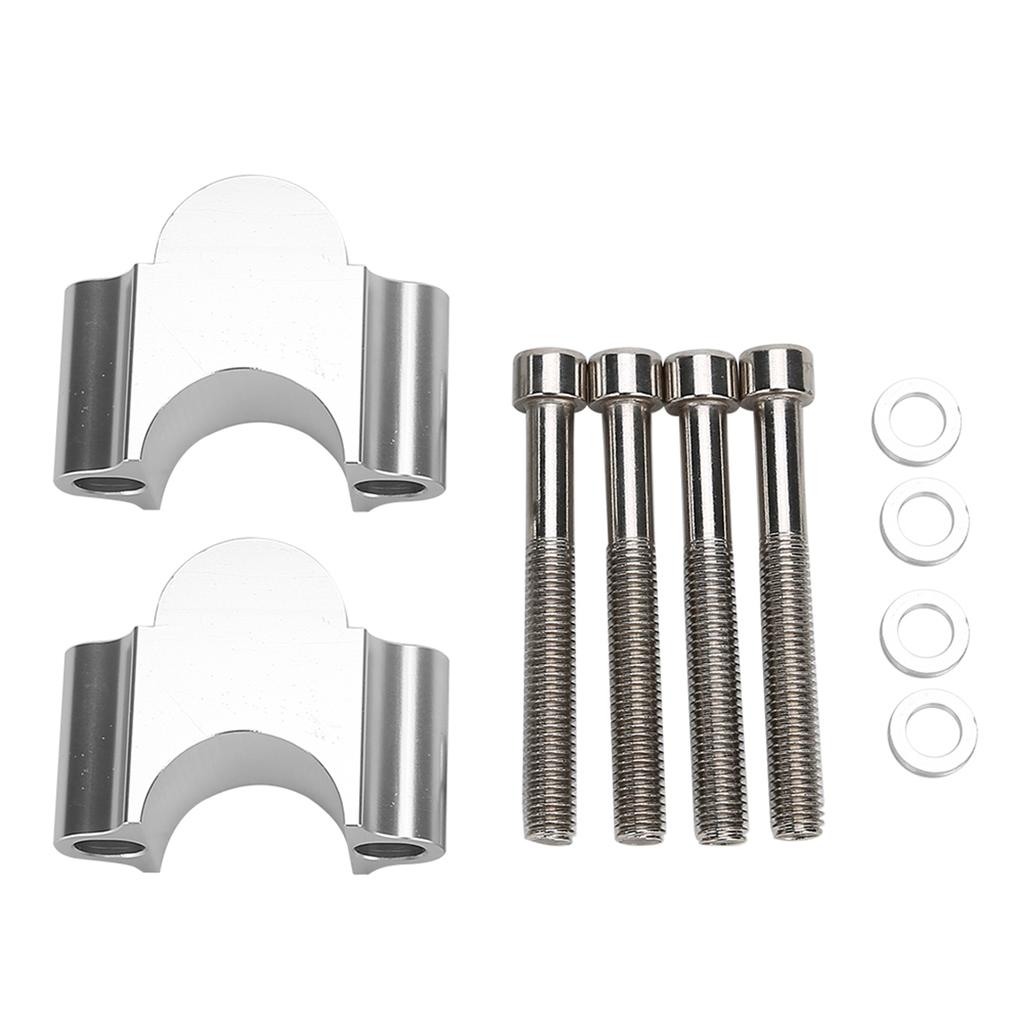 28mm Aluminum Handlebar Riser Mount Clamp 28MM Height Adapter for Motorcycle ATV