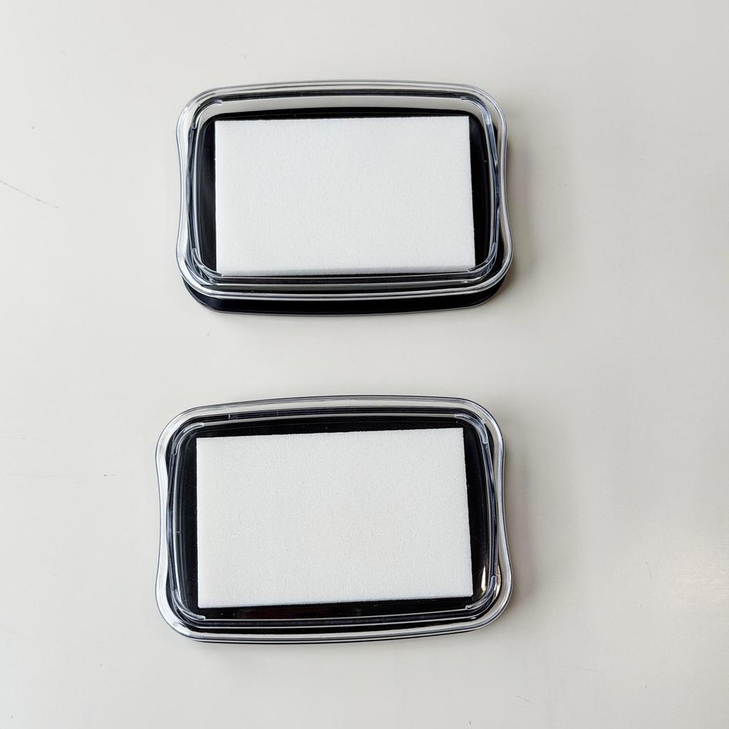 High-Density Black Ink Pad 7.7x5.3x1.7CM