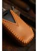 Handmade Leather Key Bag for Kia K5/Zhipao 19 K3 - Personalized Crazy Horse Style