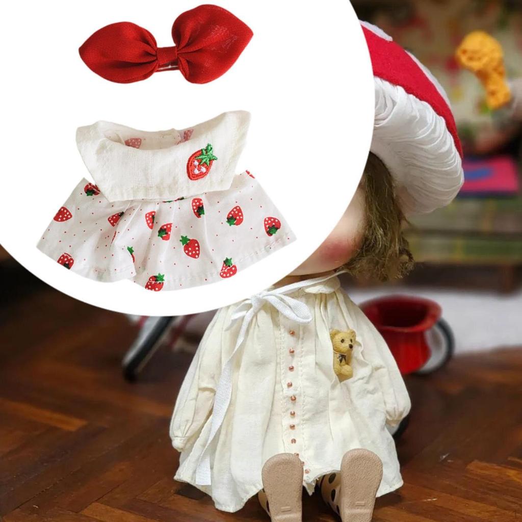 Kosedukke Prinsessekjole Antrekk Søt Pedagogisk Mote Klær Kostymer Lag Dine Egne Dukker