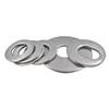 Stainless Steel Flat Washer Spacer, Thickened Round Gasket (M3-M42)