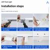 LED Track Light Clothing Store GU10 Focus Rail Spot DIY Bulb Design Fixture Shop Home Kitchen Track Lamp Source lane Spotlight
