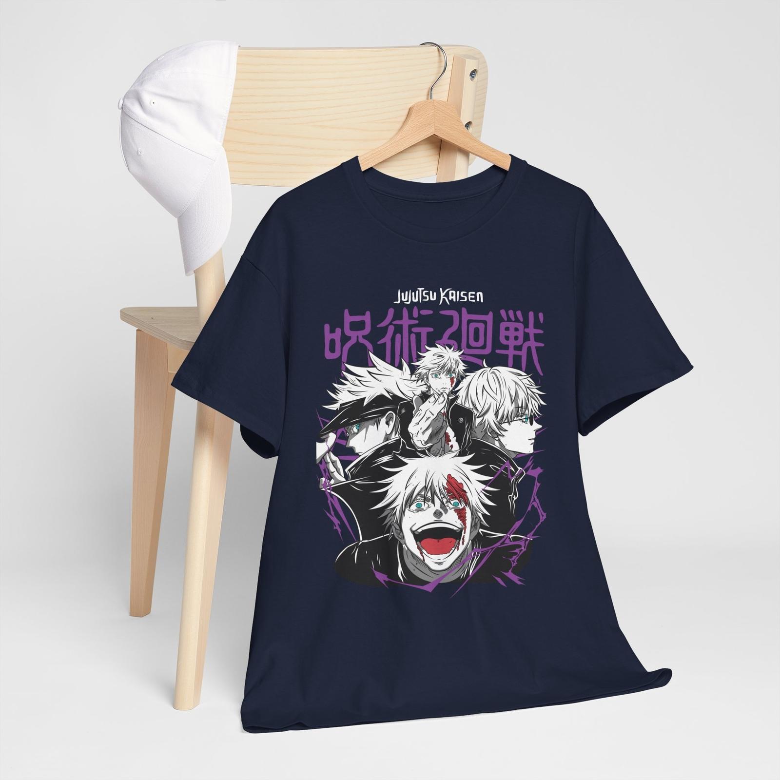 

Gojo Satoru T-Shirt Mens Womens Tees Top Jujutsu Kaisen Anime Horror Funny GifT Shirt Mens Womens Tees Top All Size 2XL