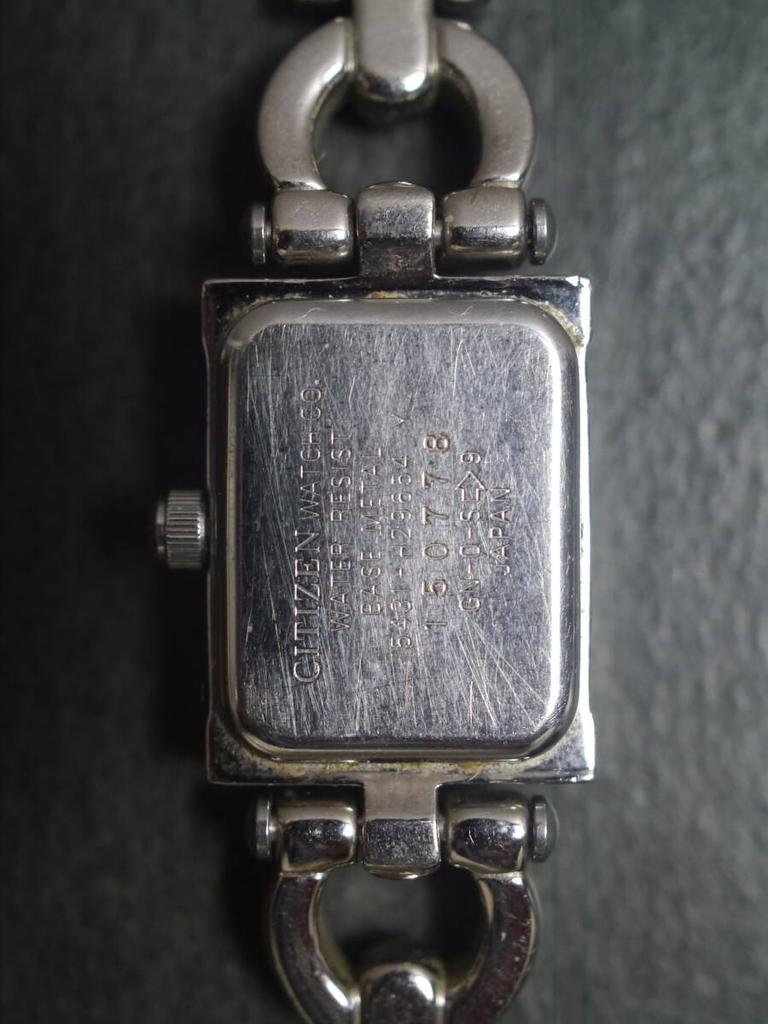 Citizen Женские кварцевые квадратные часы CLETIA AC998 3 стрелки 5431-H29654