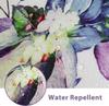 Blue Purple Eucalyptus Leaves Shower Curtains 72X72 Inch, Waterproof Fabric Stylish Botanical Bathroom Shower Curtain With Hooks